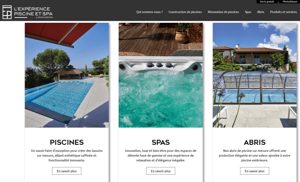 pisciniste à Aix les bains